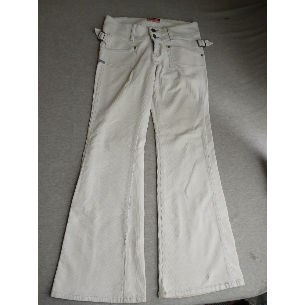 Unionbay Pants 7 / 28 Corduroy Low Rise Bootcut Vintage Buckle Y2k Grunge Skater